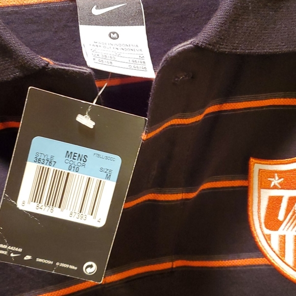 NWT 2009 Nike US Soccer Polo Sz Med - Picture 5 of 7